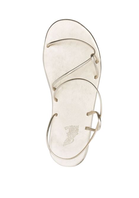 Sandali con effetto metallizzato in oro - donna ANCIENT GREEK SANDALS | PROORISMOSPLTNM